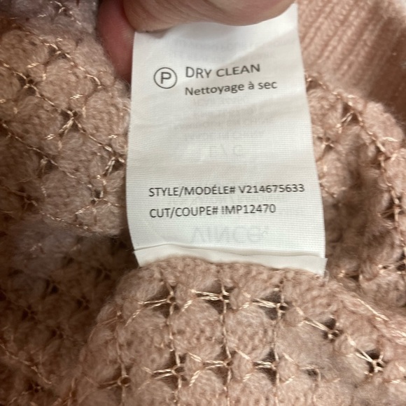 Vince Waffle-knit Pull Over Cashmere Blend Sweater - Picture 14 of 14